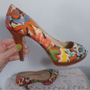 Nine West Peep Toe Pumps